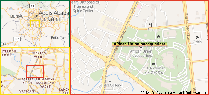 Map: How to find us.