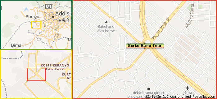 Map: How to find us.