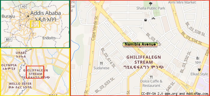 Map: How to find us.