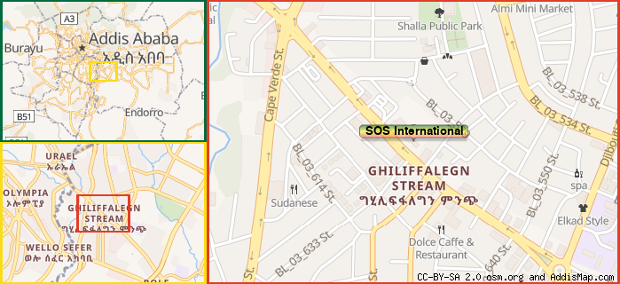 Map: How to find us.