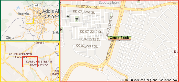 Map: How to find us.