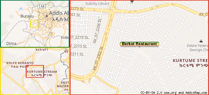 Map: How to find us.