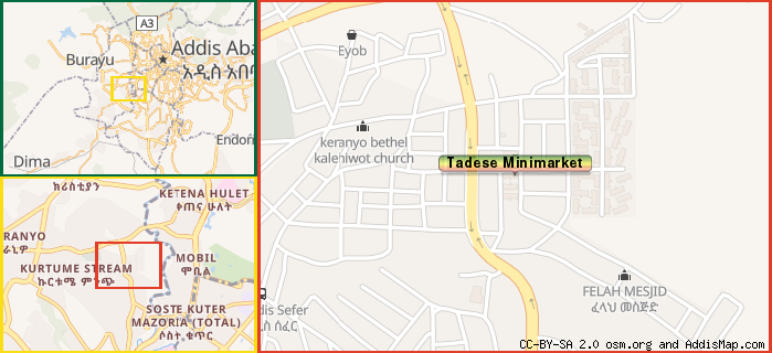 Map: How to find us.