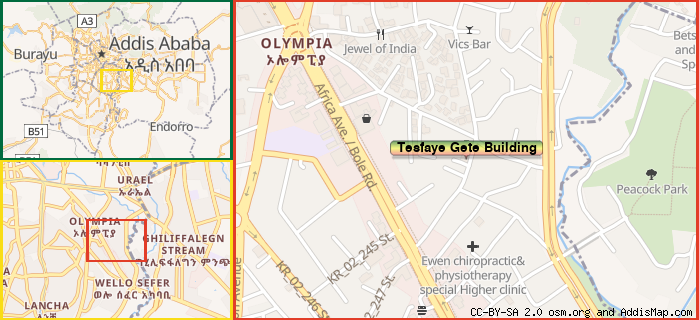 Map: How to find us.
