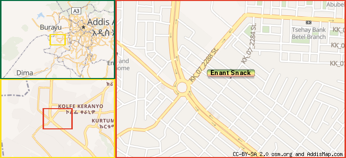 Map: How to find us.