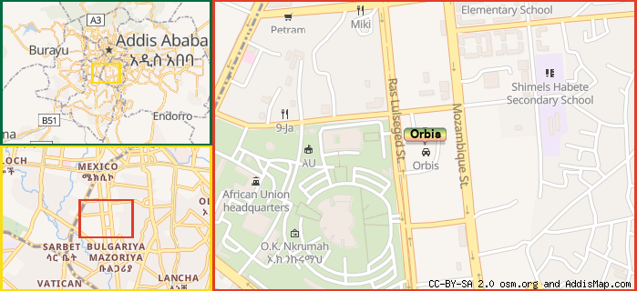 Map: How to find us.