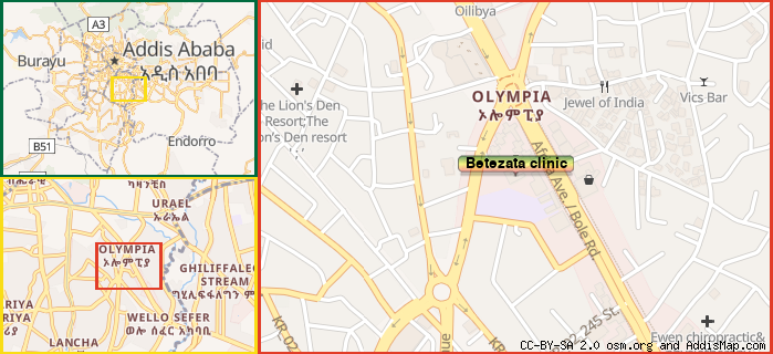 Map: How to find us.
