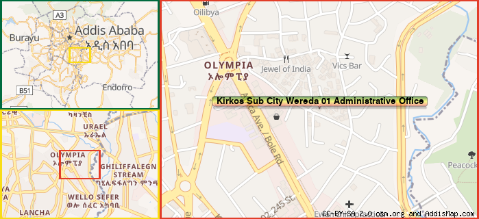 Map: How to find us.