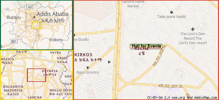 Map: How to find us.