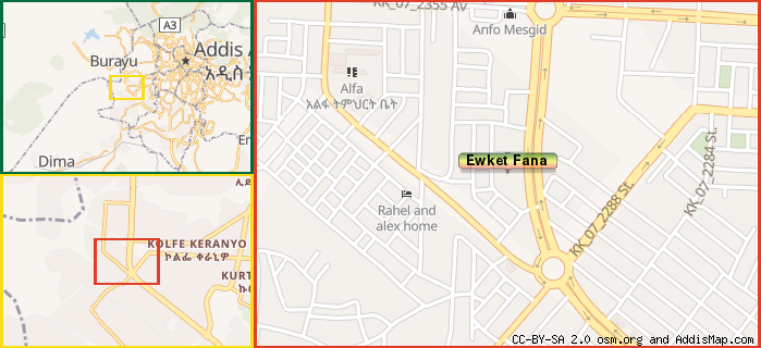 Map: How to find us.