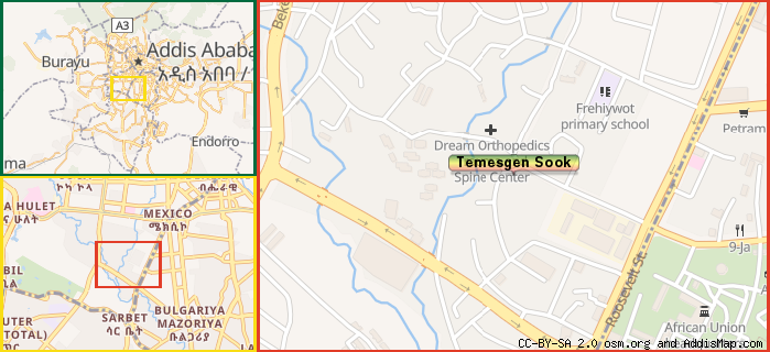 Map: How to find us.