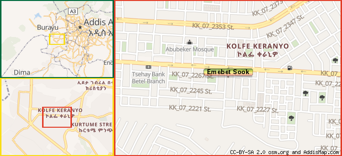 Map: How to find us.