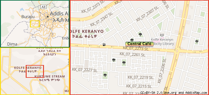 Map: How to find us.