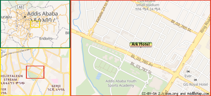 Map: How to find us.