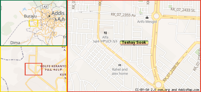 Map: How to find us.