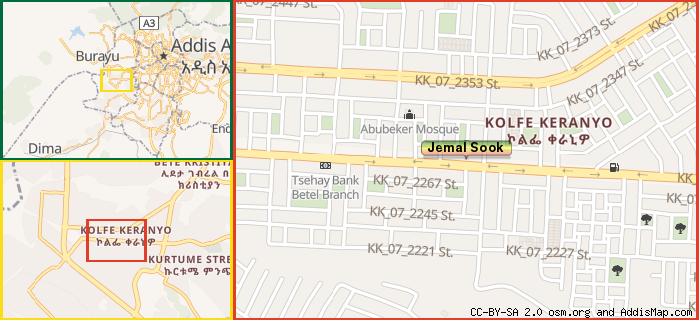 Map: How to find us.