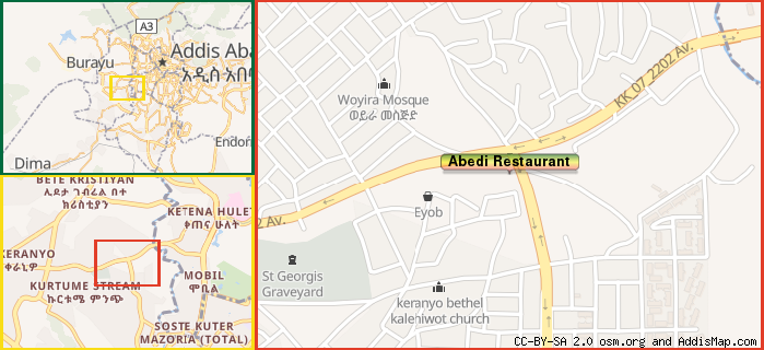 Map: How to find us.