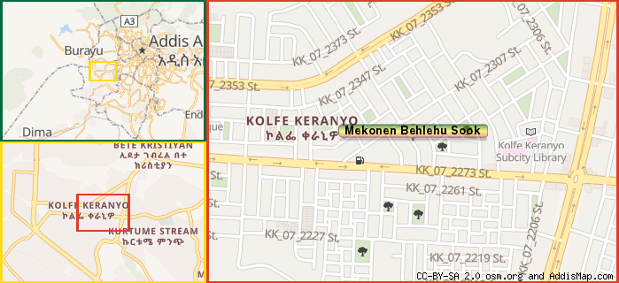 Map: How to find us.