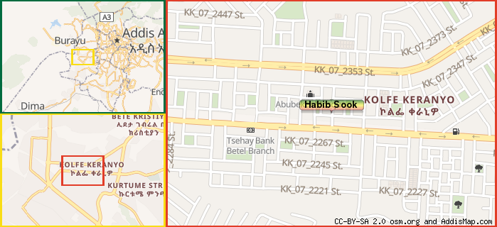 Map: How to find us.
