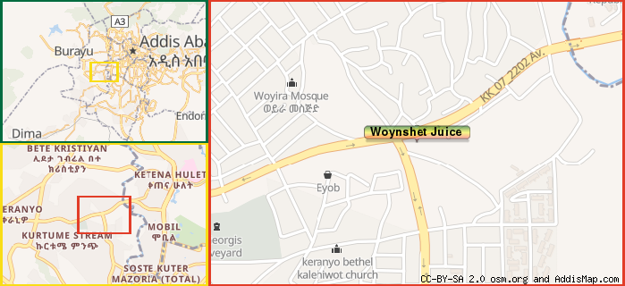 Map: How to find us.