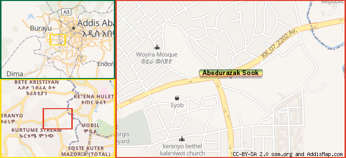 Map: How to find us.