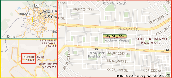 Map: How to find us.