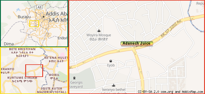Map: How to find us.