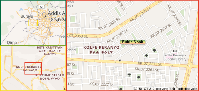 Map: How to find us.