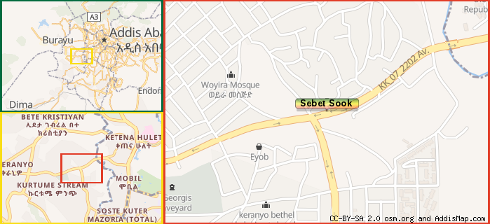 Map: How to find us.