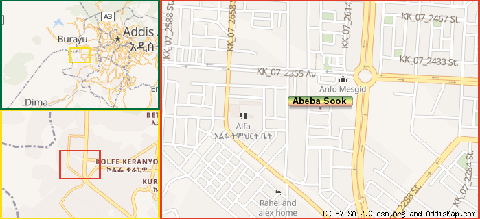 Map: How to find us.