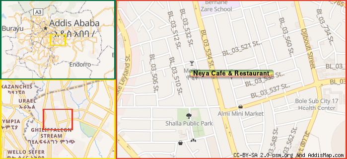 Map: How to find us.