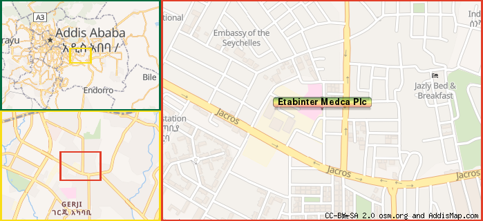Map: How to find us.