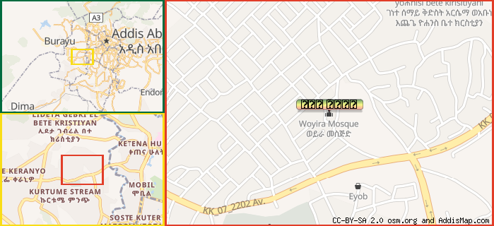 Map: How to find us.