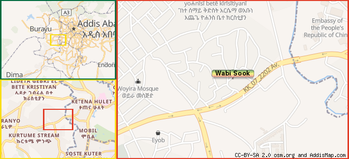 Map: How to find us.