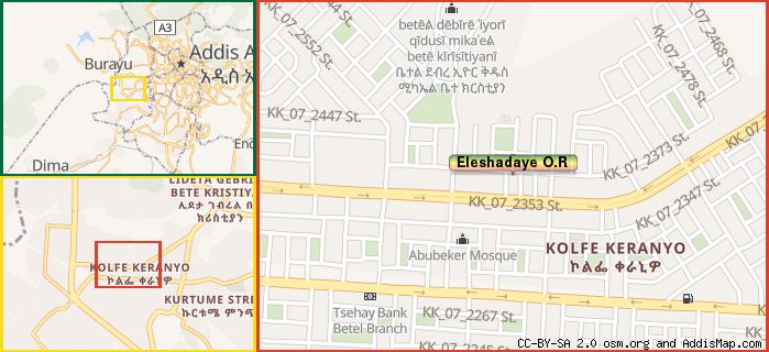 Map: How to find us.