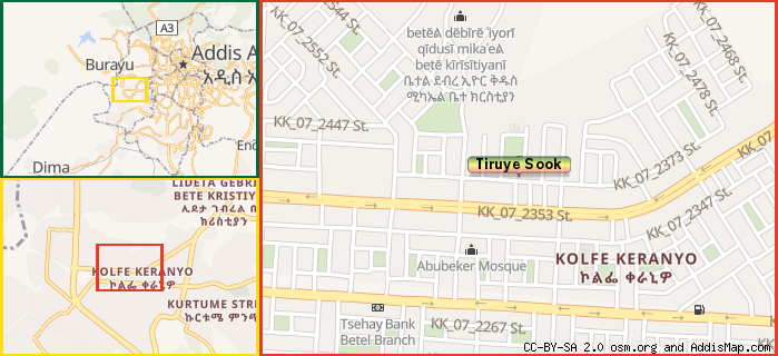 Map: How to find us.