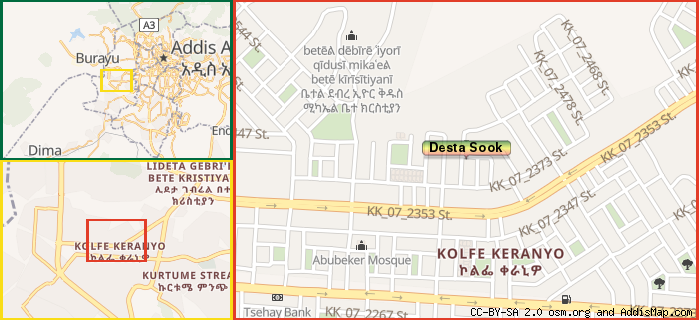 Map: How to find us.
