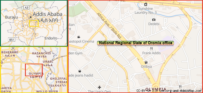 Map: How to find us.