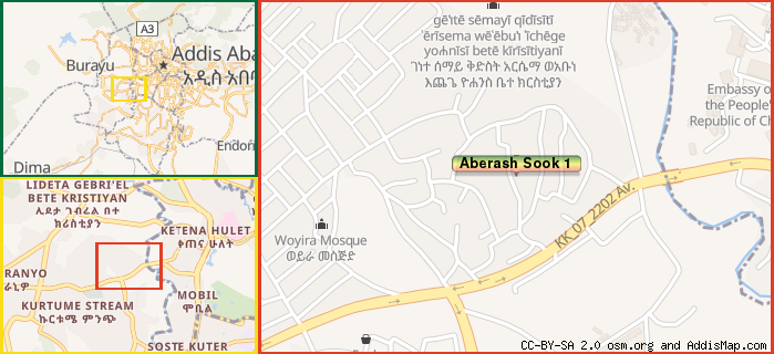 Map: How to find us.