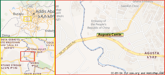 Map: How to find us.