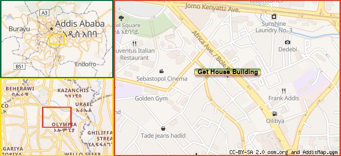 Map: How to find us.