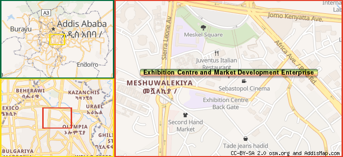 Map: How to find us.