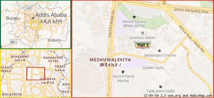 Map: How to find us.