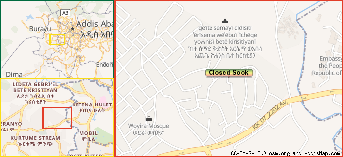 Map: How to find us.
