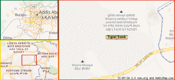 Map: How to find us.