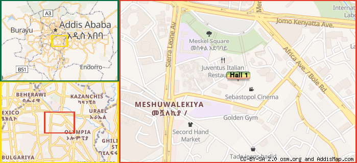 Map: How to find us.