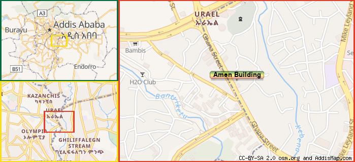 Map: How to find us.