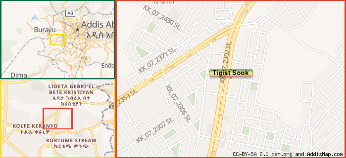 Map: How to find us.