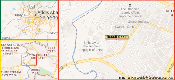 Map: How to find us.
