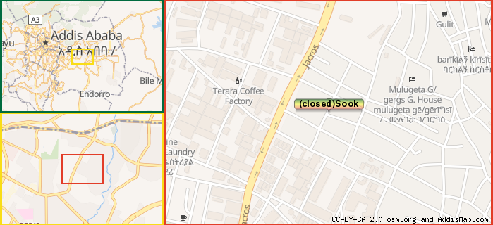 Map: How to find us.